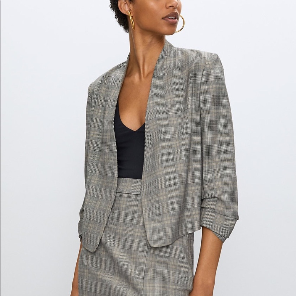 Bavarian Power Short Check Blazer